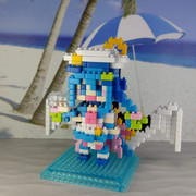 プラモブロックで花騎士イカリソウちゃん