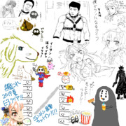 金ロー見ながら雑談枠　寄せ書き(2019.9.27放送)