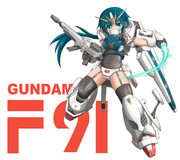ガンダムf91 ニコニコ静画 イラスト