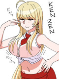 胸のジッパーを閉めて健全になったマキさん