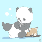 ぱんだ と れっさーぱんだ