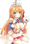 お腹ペコペコリーヌ ニコニコ静画 イラスト