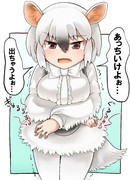 腹の中でぐるぐるしているのポーズぅ