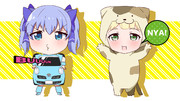 『生まれ変わったらなりたいもの』のふたりを描いてみました