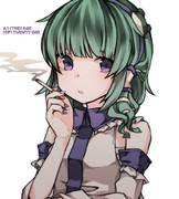 タバコ ニコニコ静画 イラスト