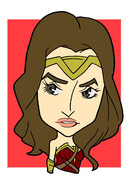 ワンダーウーマン ニコニコ静画 イラスト