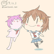 古鷹 ニコニコ静画 イラスト