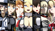 【艦これMMDドラマ】作中資料03　WGH7 理事国代表艦娘【はじめの一矢】