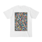 シンプルデザインTシャツ Gigant216(黒枠付き)