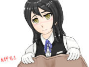 うふふっ♪司令の寝顔、可愛い♪