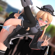 動画CM【艦これMMD】プリンツが話題のベヨネッタを踊る【脱衣】【プリンツ・オイゲン】