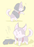 いえいぬ と せるりあん（布）