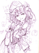 【ラフ】☆幽々子さま「そうねぇ〜♪」