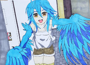 モンスター娘のいる日常　パピ　模写