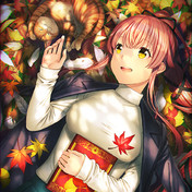 出窓座り ニコニコ静画 イラスト