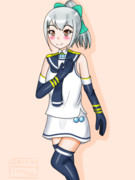 五月雨コスの夕張