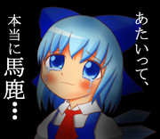 あたいってホントバカ・・・