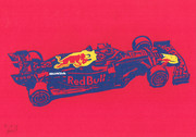 【切り絵】F1 レッドブル RB15