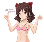 夏のお嬢様・・秋だけど