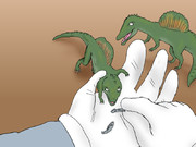 うちで飼ってるペットの絵を描きました