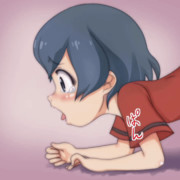 ぱんぱんかばんちゃん（GIF)