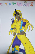 モンスター娘のいる日常　ティオニシア　模写