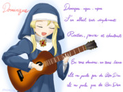 ギター弾くクラリスさん