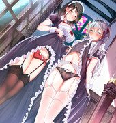 たくし上げツインメイド