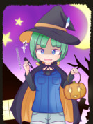 お菓子よりも悪戯できる方が嬉しそうなともえちゃん