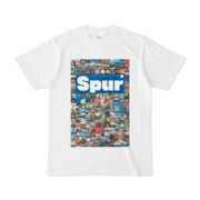 シンプルデザインTシャツ Spur_176/2(BLUE)