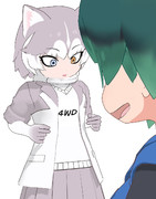 お菓子は用意したけど悪戯もしてもらったイエイヌちゃん