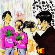 田口被告の映像を麻取りが流す