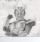 仮面ライダーアギト 模写