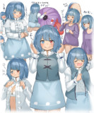 小傘ちゃんの朝着替え