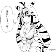 チャップマンシマウマ けものフレンズ ニコニコ静画 イラスト