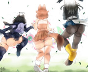 けものフレンズ３のバトル画面