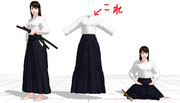 MMD剣道着