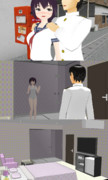 【MMD　MODEL】シャワー付き休憩室配布します【DL】