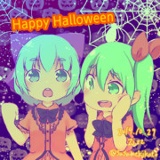 Halloween絵