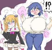 膨乳 ニコニコ静画 イラスト