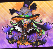 ハロウィンの魔女