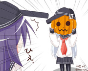 響「ハロウィンだよ」暁「ひえっ」