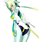 【MMDモデル配布あり】エメラロボ【ボンバーガール】