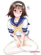 うっかりスカートをはき忘れた谷風ちゃん