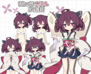 ■SDじゃないきりたん立ち絵素材■