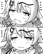 無言の圧力をかける森久保