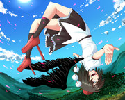海老反り ニコニコ静画 イラスト