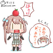 朝雲　巻雲　艦これワンドロ　191105