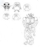 いろいろモクロー 落書き