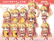 Mini弦巻マキ　フリー立ち絵素材